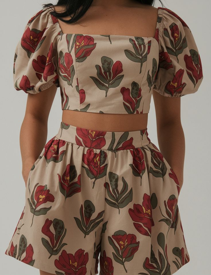 this bold floral co ord set captures the energy of…